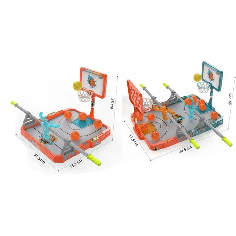 2025 Latest Children's Desktop Game-Fingertip Basketball Basketball Shooting Board Catapult Fingertip Basketball Table Games - Image 6