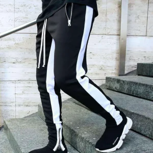 2025 New Male Trousers Mens Joggers Solid Multi-pocket Pants Sweatpants Men Pants Hip Hop Harem Joggers Pants Running men's gym