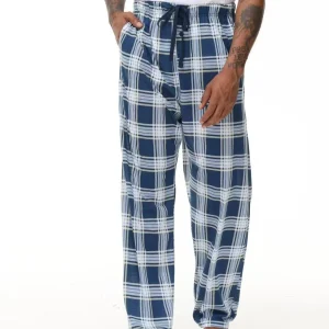2025 New Stylish Men's Pajama Pants, Spring and Autumn Casual Solid Color Long Pants, Loose Straight-Leg Home Pants for Men, Suitable for Wearing Outside