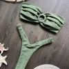 2026 Sexy Female Swimwear Micro Bikini Push Up Women Solid Swimsuits Brazilian Bikini Set Thong Biquini Swim Suits Beachwear