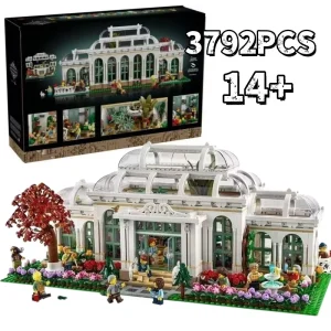 2026new 3792PCS botanical Garden model street view building blocks 21353 assembly toys for Boys and girls Adult Christmas Gifts