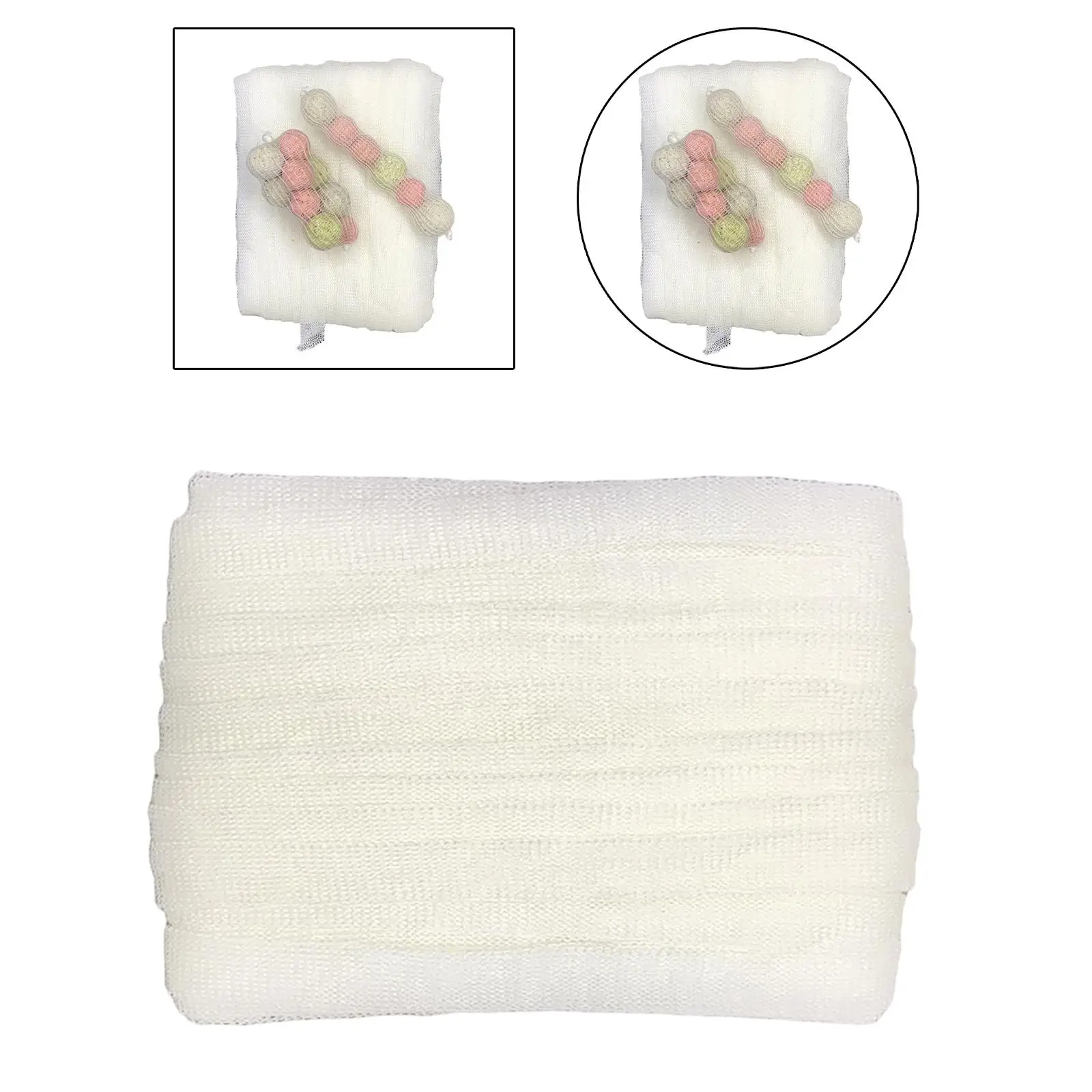 20M Soluble Pva Mesh Portable Small Particle 1x for Fishing