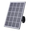 20W Solar Panel for Ring Doorbell IP65 Waterproof Solar Charger 360° Adjustable Wall Mount for Ring Video Doorbell 4/3/3 Plus/2