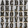 22cm Letters Led Light Black Alphabet Letter Number Night Light Christmas Decoration Supplies Room Decoration Accessories