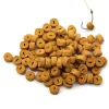 25g 100pcs Red Carp Fishing Hollow Bait Grass Carp Baits Fishing Baits Lure Formula Insect Particle Boilie Pellets Hook Up