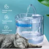 2L Pet Cat Dog Drinker Activated Fountian Filter USB Powered Automatic Pet Feeder Motion Sensor Bowl Pet Silent Drinking Bowl