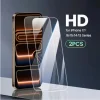 2PCS Screen Protector For iPhone 17 16 15 14 13 12 Pro Max Tempered Glass For iPhone 16 Plus Screen Protectors 15pro Film