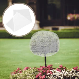 2Pcs Durable Plant Protection Mesh Bags Insect Bird Barrier Drawstring Net Covers for Garden Fruit Trees Bird Barrier