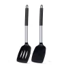 2Pcs Silicone Spatula Set Heat Resistant Nonstick Steak Spatula Kitchen Cooking Utensils Cookware Cooking Tool Set Spatula Kit