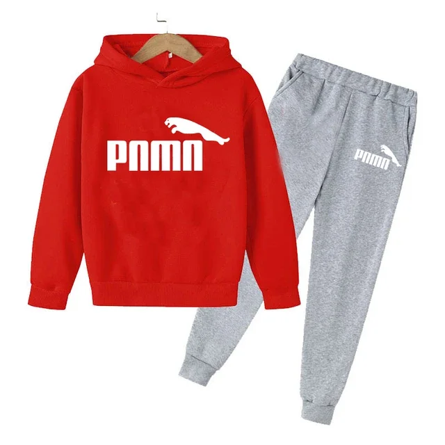3-12 Years Children Holiday Gifts 2pcs Set Boy Girl Kid's Clothes Hoodie+Pants Suit Spring Autumn Tracksuit - Image 5