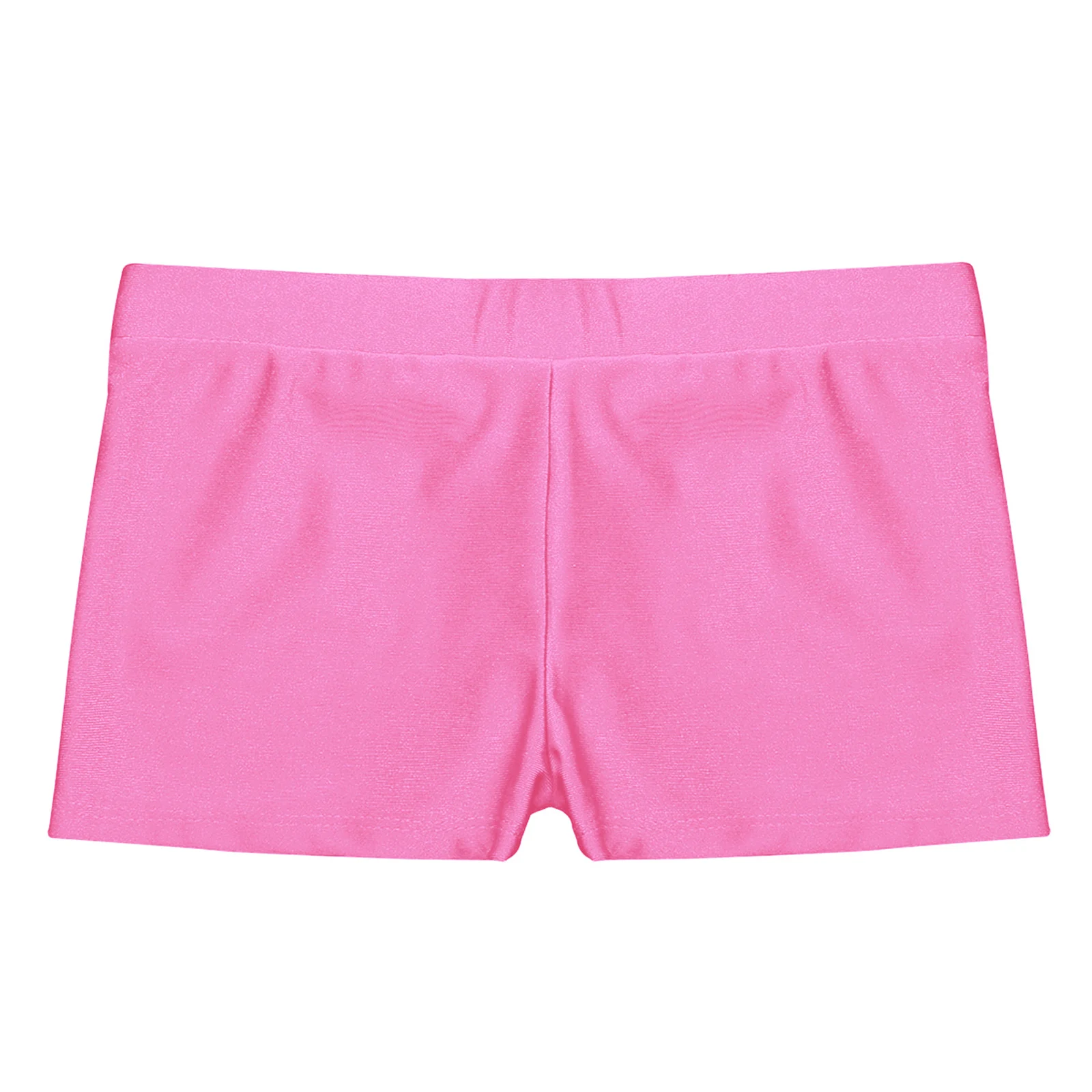3-16Y Kids Girls Low Rise Sports Shorts Yoga Ballet Dance Gymnastic Leggings Workout Fitness Boy-cut Bottoms Dancewear Swimwear - Image 5