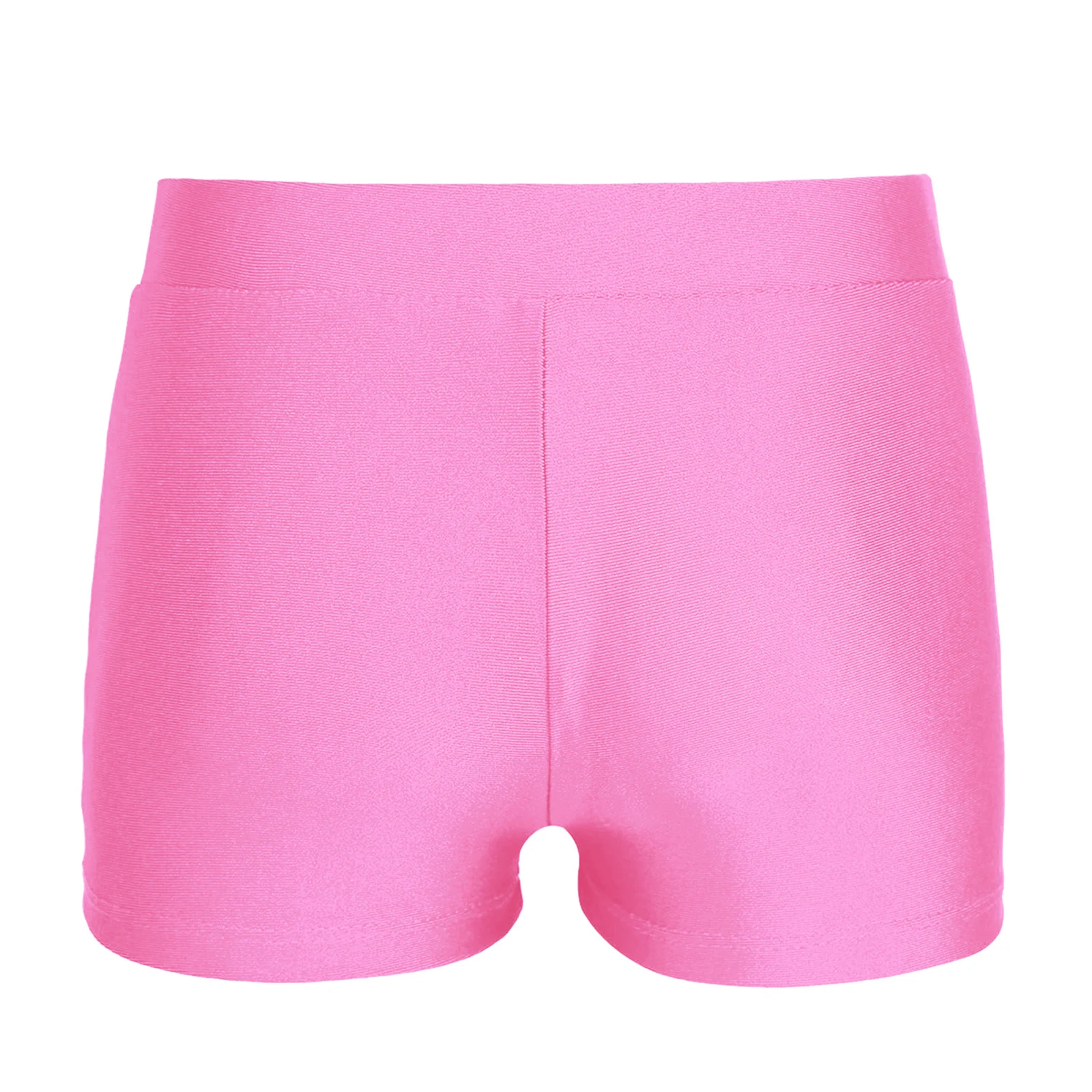 3-16Y Kids Girls Low Rise Sports Shorts Yoga Ballet Dance Gymnastic Leggings Workout Fitness Boy-cut Bottoms Dancewear Swimwear - Image 3