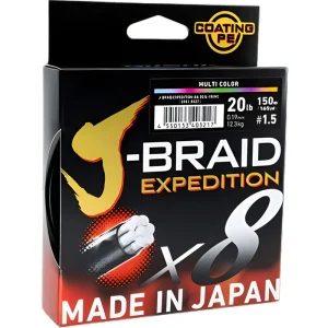 300M J-Braid Expedition PE 8 strands Fishing Line 14-100LB Japan 8X Braided Fishing Line Sea Fishing Boat