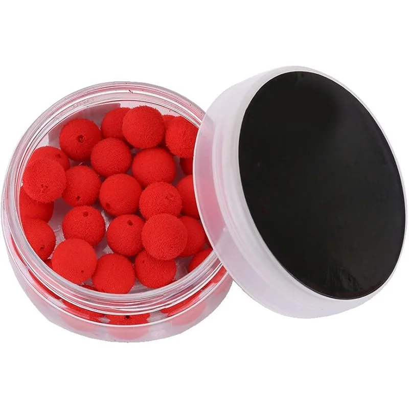 30pcs 12mm Smell Fish Fishing Bait Set Foam Pop-Up Soft Particle Boiled Egg Float Ball Feeder Artificial Fish Bait for Angling - Image 5