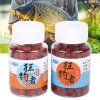 330pc Real Fishing Smell Carp Bait Worm Smell P op Up Floating Ball Beads Carp Fishing Bait Formula Insect Large/small Particl e