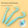 3Pack Flea Remover Hook Tick Remover Tweezer Tick Pull Pet Cat Dog Tick Clamp Accessaries Pet Mite Flea Extractor