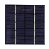 3W 5V Portable Solar Panel Solar Charging Panel Solar Plate for Solar Light for 3.7V Battery 3-5V Battery/Phone Charger