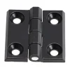 40/50/60mm Hardware Butt Hinges Door Metal Black Hinges Cabinet Aluminium Box Backflap Shed Hardware Hinge For Furniture