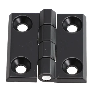 40/50/60mm Hardware Butt Hinges Door Metal Black Hinges Cabinet Aluminium Box Backflap Shed Hardware Hinge For Furniture