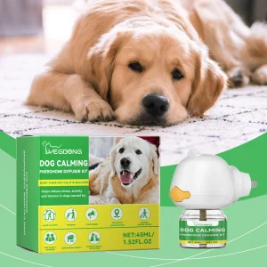 45ml Cats Dogs Stress Calming Care Diffuser Kit Long-lasting Pet Anxiety Relief Calming Diffuser For New Environment Travel