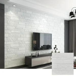 5-15pcs 35cm X 35cm 3D Self-Adhesive Wall Stickers Solid Color Waterproof DIY Brick Pattern Home Decor for Living Room Backgroun