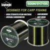 500M/547Yds Ultra-Durable Carp Fishing Line, 0.26Mm-0.40Mm, 4.54Kg-11.34Kg, Monofilament Nylon Fishing Line, Multiple Strength O