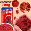 500g Krill Red Worm Extract Fishing Attractant Extreme Fishy Aroma Sticky Hook Tech For Carp Food Grade Groundbait Additive