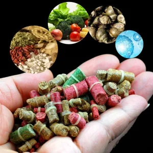 50PCS Granular Bait Pellets Hook Up Grass Carp Fishing Trout Cream Smell Soft Hollow Formula Insect Particle Pesca Lure Set