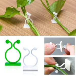 5/10/20Pcs Green Plant Fixer Wall Hanging Style Universal Hook Trellis for Basket Vine Climbing Plants Household Garden Tools