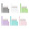 5pcs Nail Art Liner Brush Set UV Gel Nail Brushes Kits French Stripe Line Painting Drawing Flower Pen Professional Manicure Tool