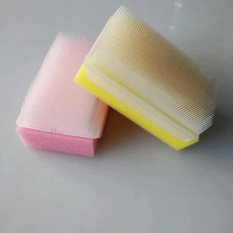 5pcs/pack Children Sensory Brush Baby Bath Sponge Brush Surgical Hands Denture Cleaning Brush Sterile Sponge Scrub Bristle Brush - Image 6