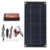 600W Solar Panel portable solar panel kit Monocrystalline Silicon 100A Charge Controller Solar Panel Kit Car Ship Charging Tools
