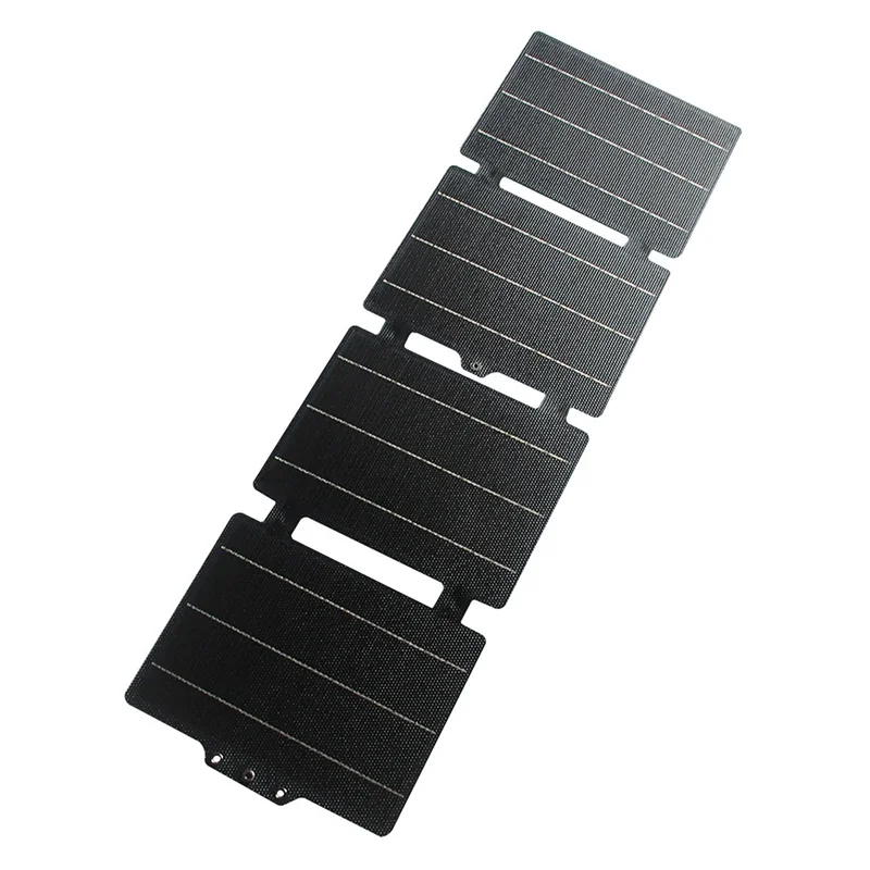 60W Foldable Solar Panel Type-C USB 12V DC Solar Charger Portable Solar Cell Outdoor Phone Power Bank Charger for Camping Hiking - Image 3