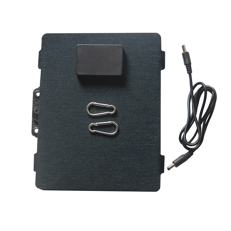 60W Foldable Solar Panel Type-C USB 12V DC Solar Charger Portable Solar Cell Outdoor Phone Power Bank Charger for Camping Hiking - Image 6