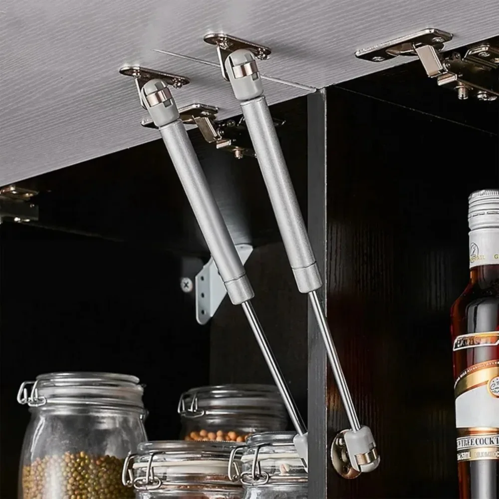 6/8/10/12Inch Furniture Hinges 100N/10KG Gas Struts Cabinet Hinge Spring Stay Kitchen Cupboard Door Lids Lift Pneumatic Support - Image 6