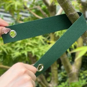 6Pcs Tree Support Straps Nylon Weather Resistant Staking Belt for Young Trees Sapling Straightening Garden Plant Wind Protection