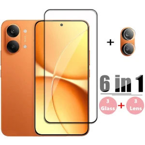 6in1 Glass For Poco X8 Pro Max Full Cover Tempered Glass Poco X8 Pro Max Screen Protector HD Phone Lens Film Poco X8 Pro Max