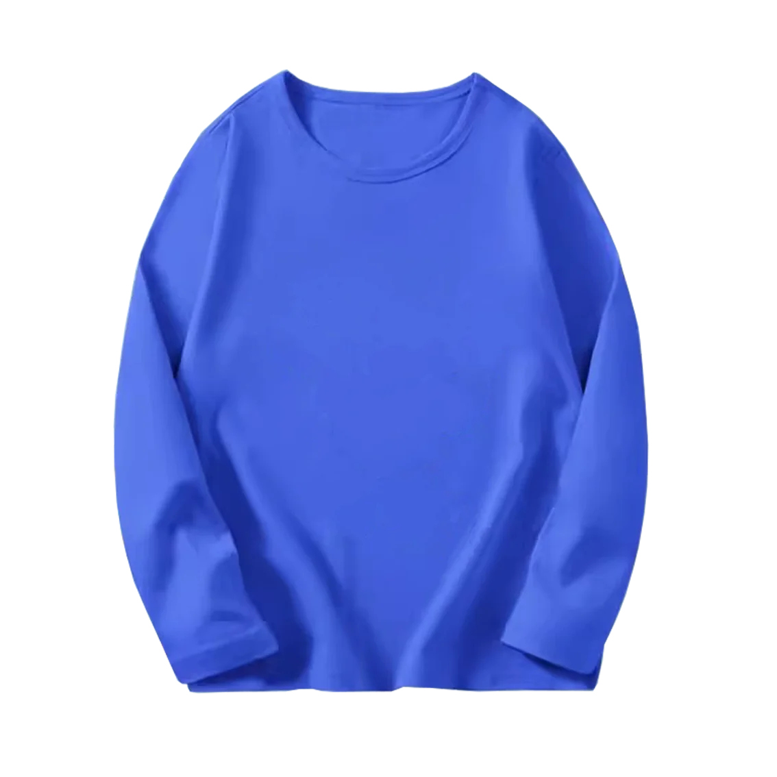 8 Colour Kids Cotton Long Sleeve Round Neck T Shirt Boys Girl Spring Autumn Thin Basic Tops Teenage 6 8 10 12 Years - Image 5