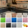 8/20pcs Foam 3D Brick Wall Stickers Adhesive Panel Home Decor Living Room Bedroom House Decoration Bathroom Waterproof Wallpaper