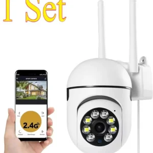 8MP Wifi IP Wireless Security Surveillance PTZ Camera 4X Zoom Cameras Tracking Two-way Audio HD Night Color Cam