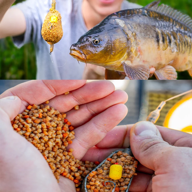 8PCS Premium Method Feeder Rig Bait Spike,Maggot Clip,Quick Stop - Pre-Tied, Strong Line Hair Rig, Sharp Hooks for Carp Fishing - Image 5