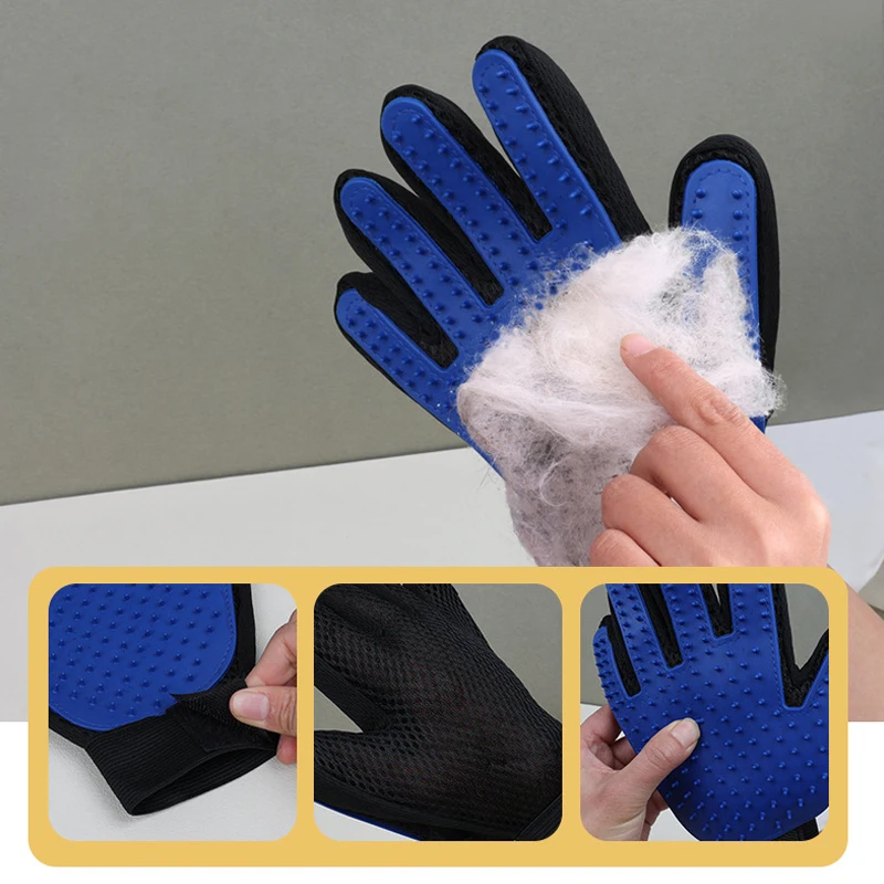 8pcs Complete Grooming Pet Brush Beauty Kit Cleaning Brush Storage Bag Dogs Nail Clipper Flea Comb Cat Hair Removal Brush Kits - Image 2