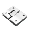 90/180 Degrees Glass Bracket Clamp Shower Door Hinge 304 Stainless Steel Heavy Duty Furniture Hinge Replacement Parts