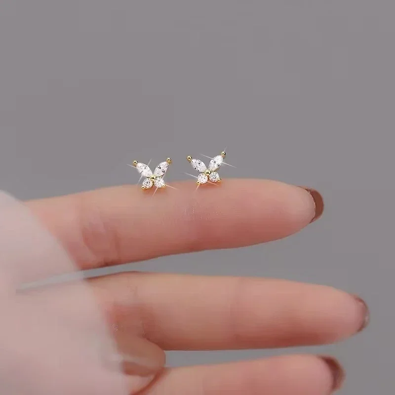 925 Silver Needle Zircon Earrings Hypoallergenic Fashion Ear Studs Female Pendant Tassel Pendant Earrings for Women Jewelry Gift - Image 3
