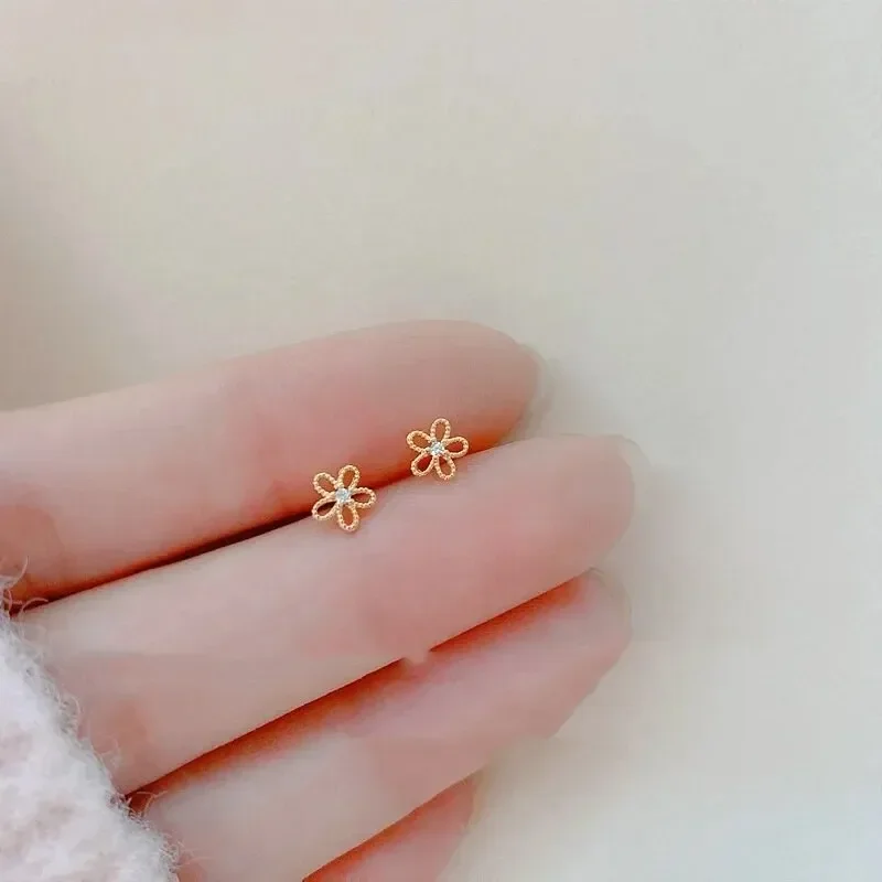 925 Silver Needle Zircon Earrings Hypoallergenic Fashion Ear Studs Female Pendant Tassel Pendant Earrings for Women Jewelry Gift - Image 5