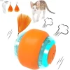 ATUBAN Moving Cat Toy Ball,Motion Activated Cat Toy for Indoor Cat,Interactive Cat Ball,Smart Cat Toy for Exercise Entertainment