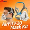 AirFit F20 Full Face CPAP Mask Replacement Kit with Memory Foam - Complete Mask Set Includes Cushion, Headgear, Frame, and Clips