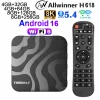Android16 TV Box T95MAX AllwinnerH618 2.4G&5G Dual Wifi6 Support HD 4K 8K Video Quad Core Cortex A53 Google Netflix Media Player