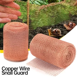 Anti-Pest Copper Mesh Rat Proof Copper Wire Mesh Decorative Garden Mesh Copper Mesh Strawberry Plant Vegetable Snail Protection