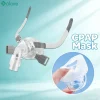 Anti-Snoring CPAP Mask Kit with Silicone Cushion - Reusable CPAP Full Face Mask Includes Frame and Elbow for Breathing Support